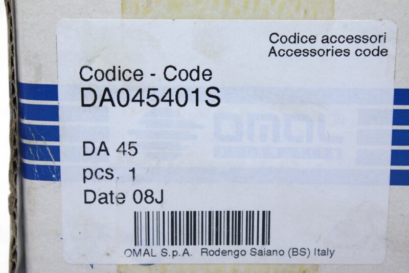 OMAL DA45 PNEUMATIC ACTUATOR DA045401S - Image 2