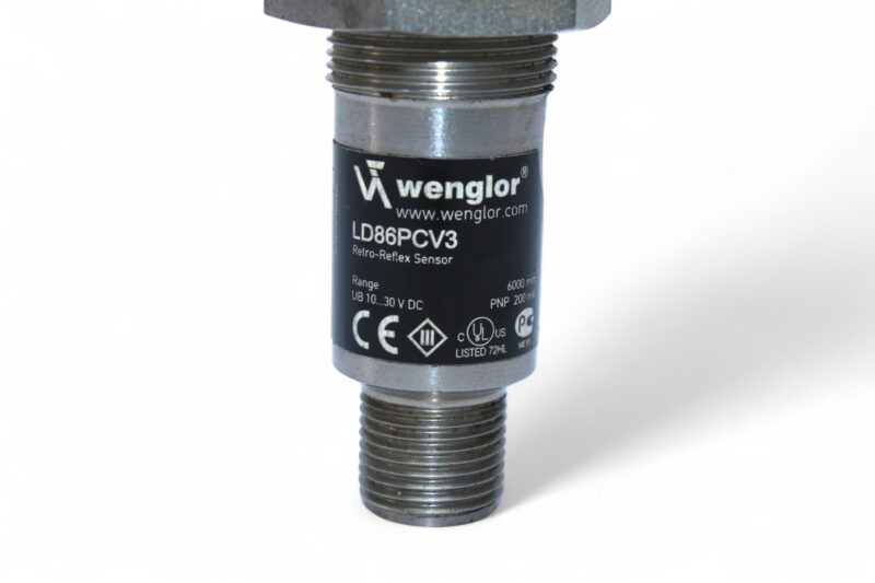 WENGLOR LD86PCV3 PHOTOELECTRIC RETRO-REFLEX SENSOR - Image 2