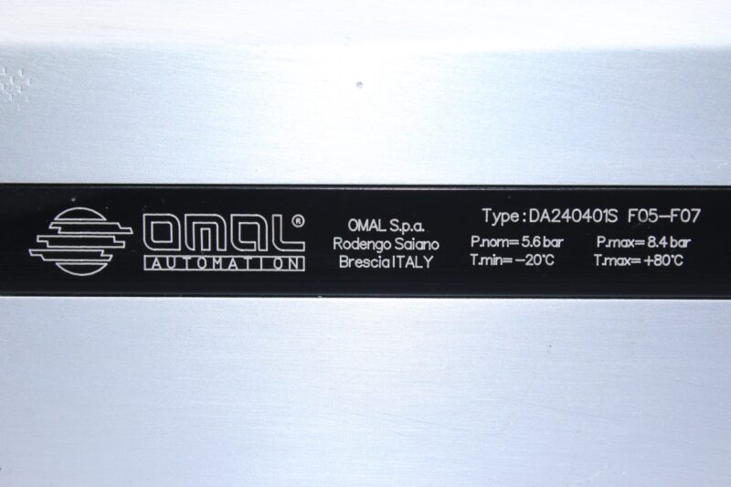OMAL DA240 PNEUMATIC ACTUATOR DA240401S - Image 2