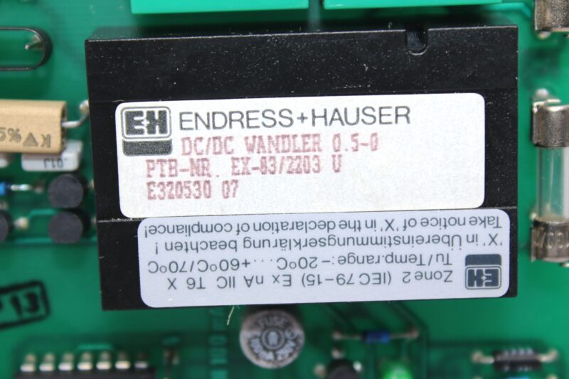 ENDRESS+HAUSER FTC 470Z LEVEL MEASUREMENT 917689-0041 - Image 5
