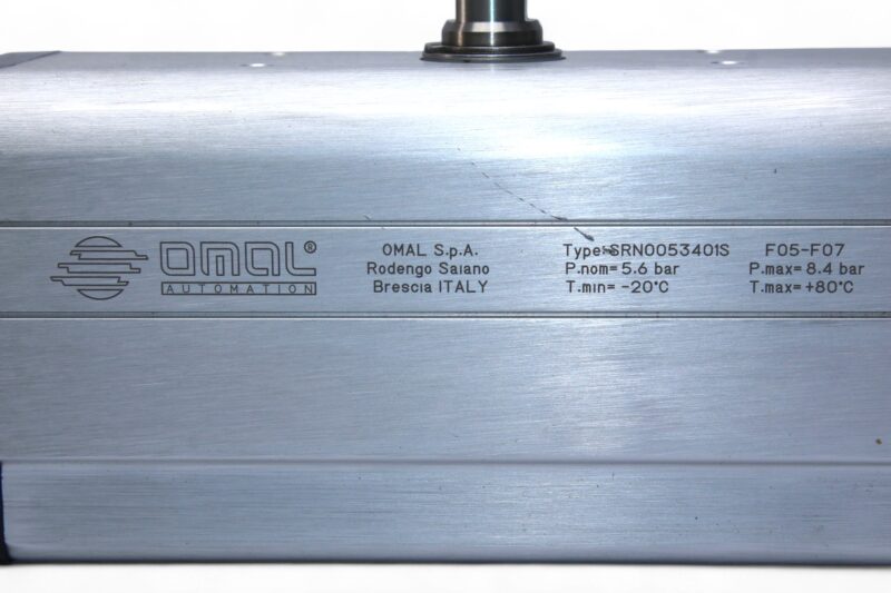 OMAL SRN0053401S PNEUMATIC ACTUATOR F05/F07 - Image 3