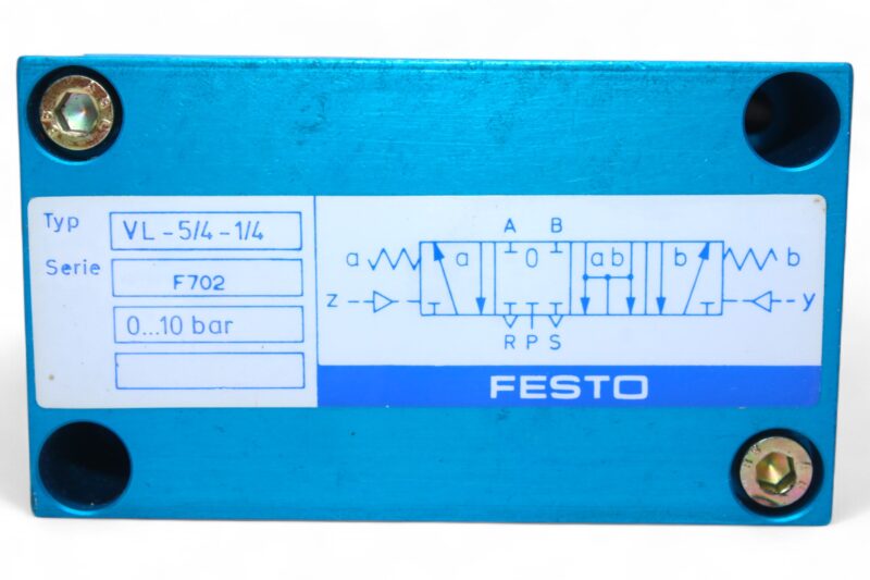 FESTO VL-5/4-1/4 PNEUMATIC VALVE 4574 - Image 3