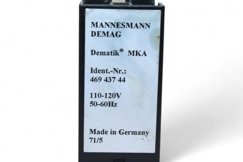 DEMAG MKA CONTACT EVALUATOR 46943744 (110-120 V) - Image 2