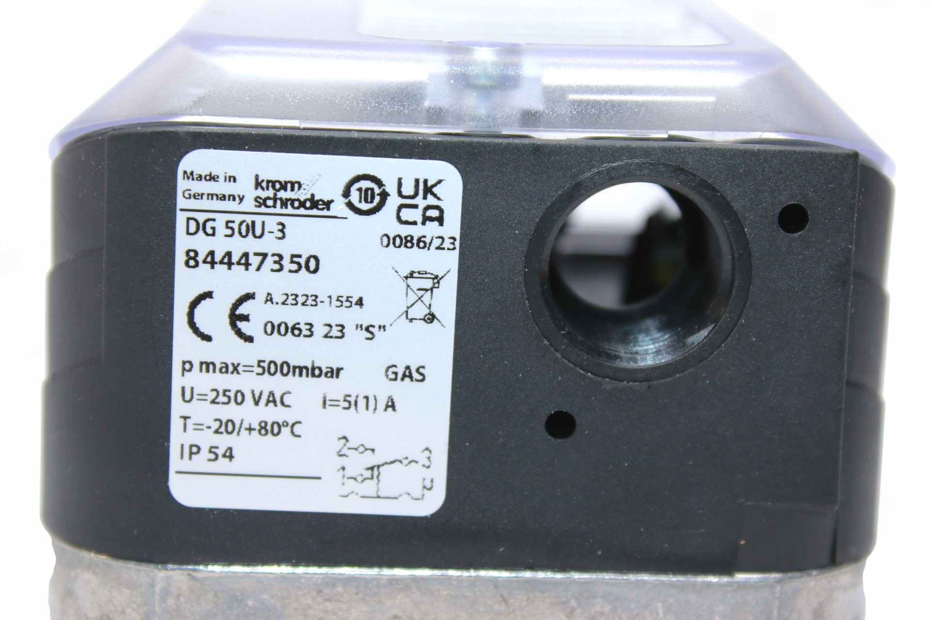 KROMSCHRODER DG50U-3 PRESSURE SWITCH 84447350 - Image 3