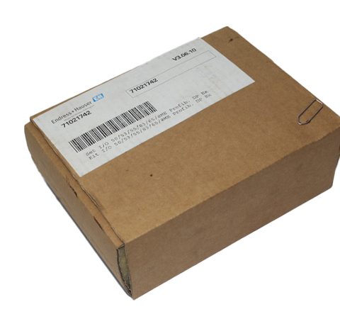Endress+Hauser 319762-0200 B INPUT/OUTPUT MODULE PROFIBUS Version 3.06.10 71021742