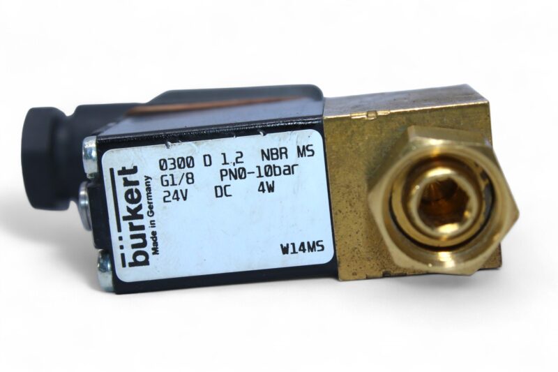BURKERT 0300 0 1.2 NBR MS DIRECT-ACTING PLUNGER VALVE - JA Jordan Anwar ...