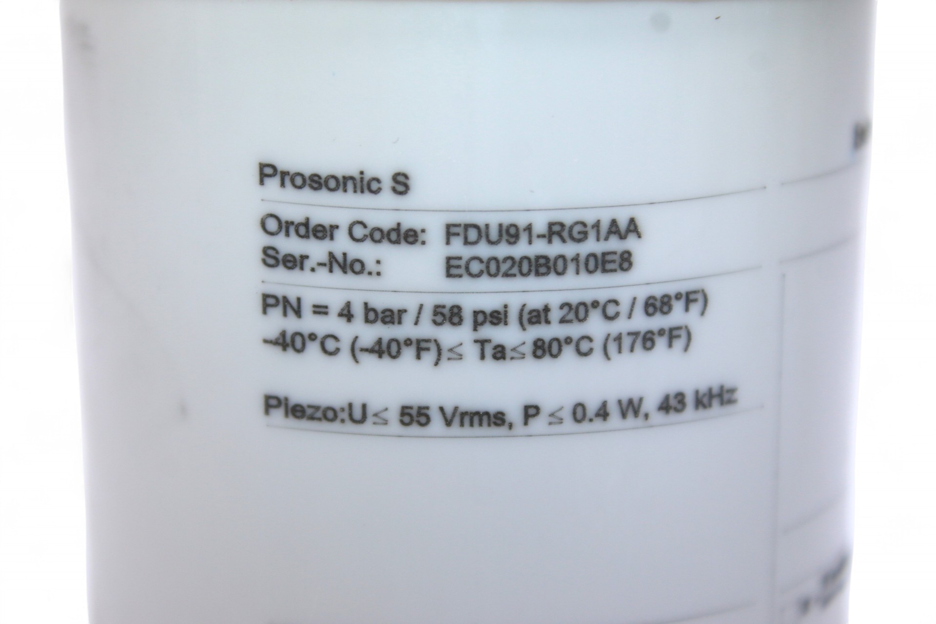Endress+Hauser FDU91-RG1AA Ultrasonic sensor - Image 6