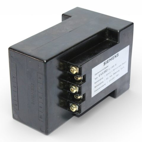 SIEMENS 6KA9901 TRANSDUCER DIRECT CURRENT TRANSDUCER EL1/605.05