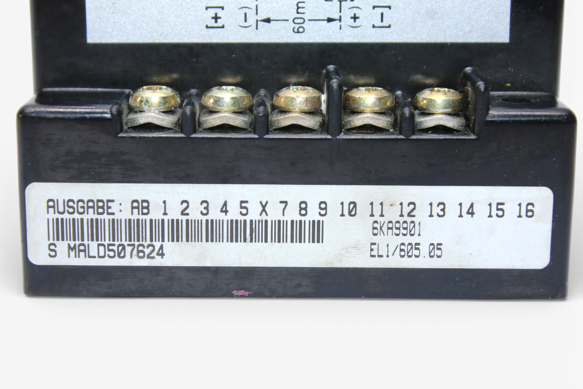 SIEMENS 6KA9901 TRANSDUCER DIRECT CURRENT TRANSDUCER EL1/605.05 - Image 3