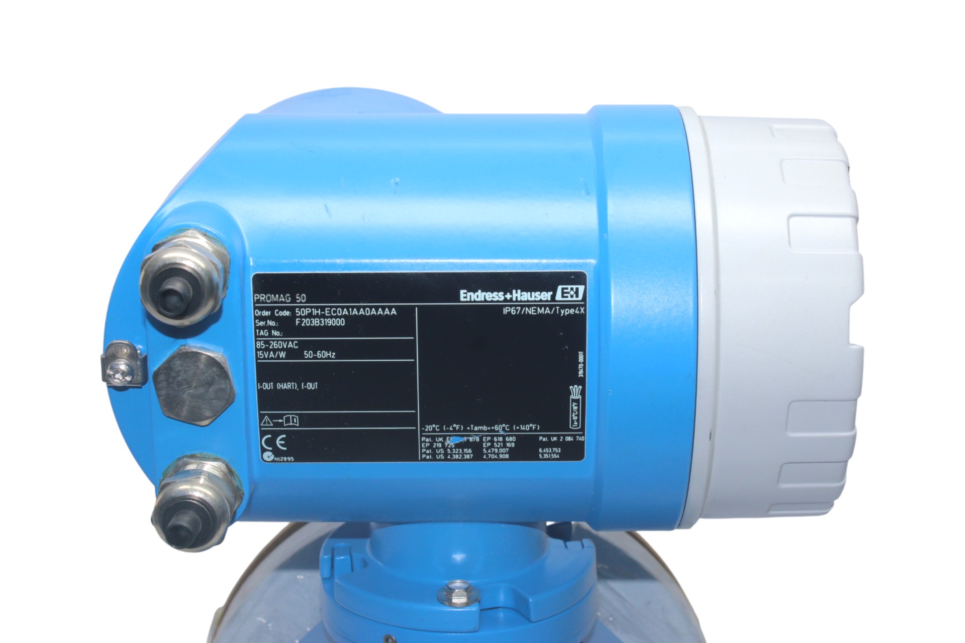 Endress+Hauser 50P1H-EC0A1AA0AAAA ELECTROMAGNETIC FLOWMETER PROMAG P (DN100) - Image 3