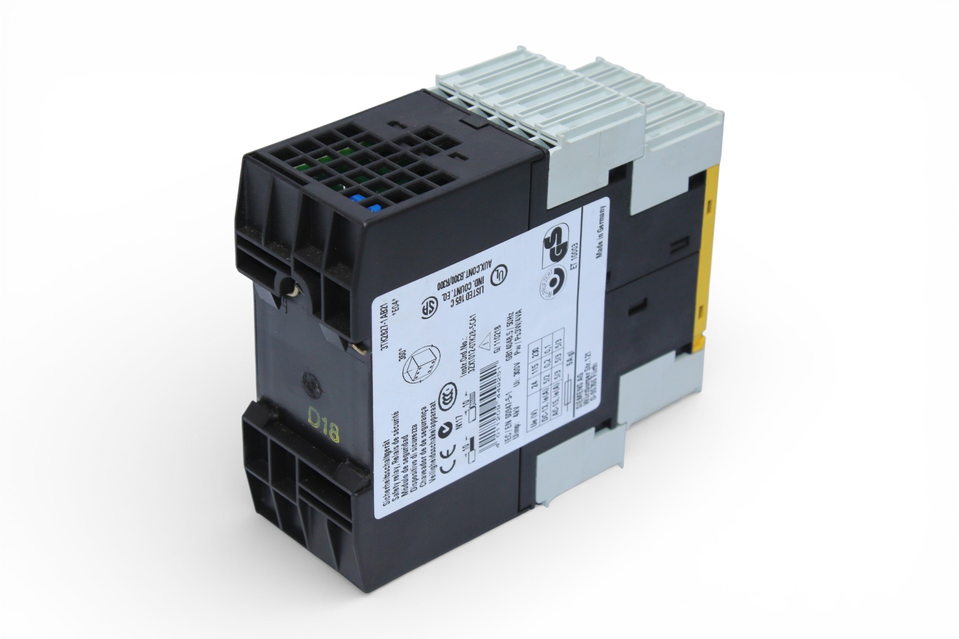 SIEMENS 3TK2827-1AB21 SAFETY RELAY - Image 4