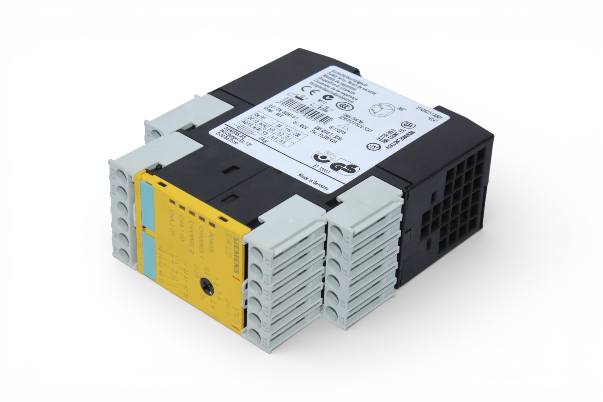 SIEMENS 3TK2827-1AB21 SAFETY RELAY - Image 5