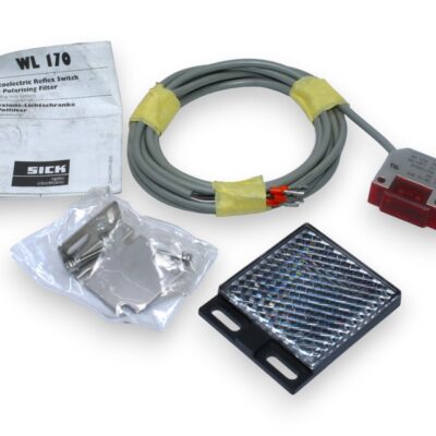 SICK WL170-P132 PHOTOELECTRIC RETRO-REFLECTIVE SENSOR 6010189