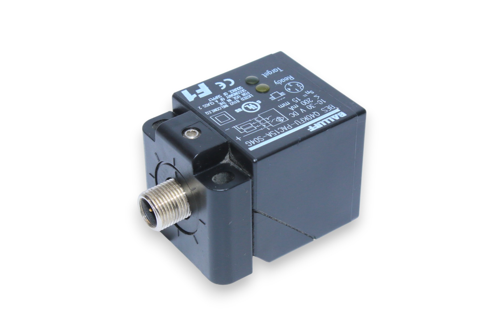 BALLUFF BES Q40KFU-PAC30F-S04G INDUCTIVE PROXIMITY SWITCH SENSOR BES021E