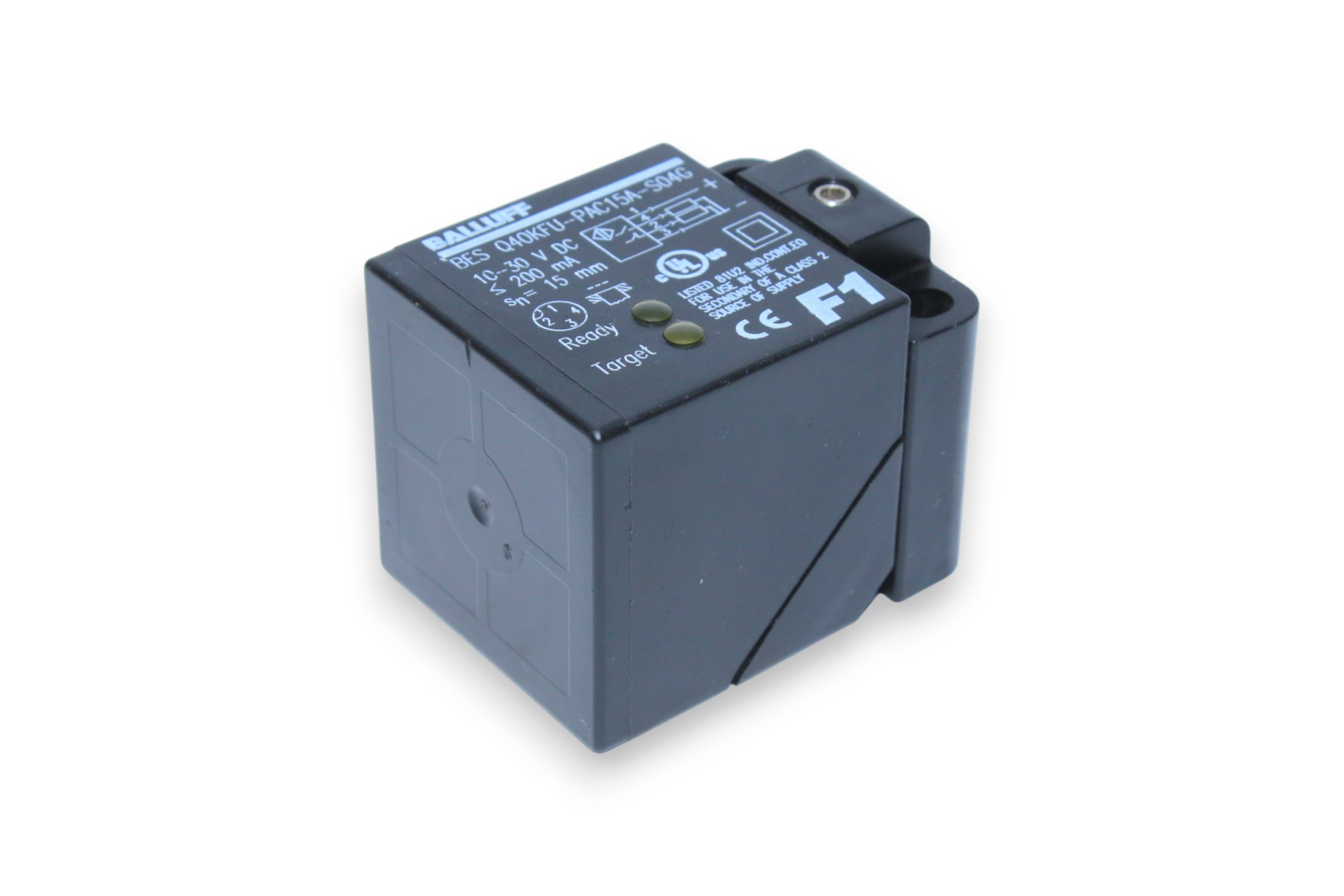 BALLUFF BES Q40KFU-PAC30F-S04G INDUCTIVE PROXIMITY SWITCH SENSOR BES021E - Image 4