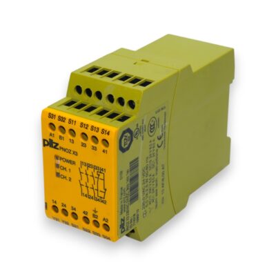 PILZ PNOZ X3 230VAC 24VDC 3n/o 1n/c 1so SAFETY RELAY 774318