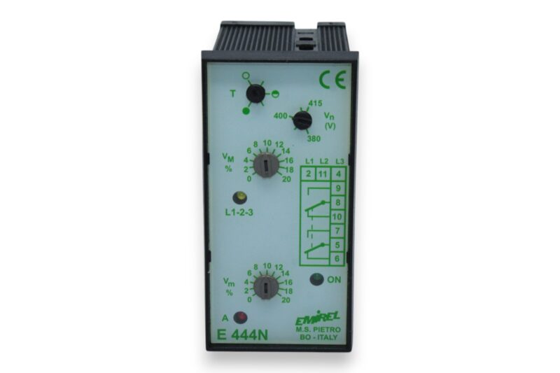 EMIREL E 444N-30-A OVERVOLTAGE RELAY 380/400 VAC - JA Jordan Anwar EST.