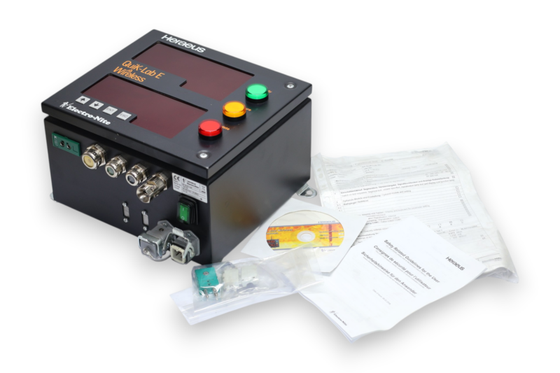 Heraeus Sensor Lab HERAEUS E4 QUIK-LAB THERMAL ANALYSIS OF CAST IRON - JA Jordan Anwar EST.