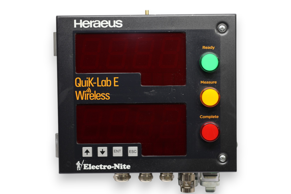 Heraeus Sensor Lab HERAEUS E4 QUIK-LAB THERMAL ANALYSIS OF CAST IRON - JA Jordan Anwar EST.