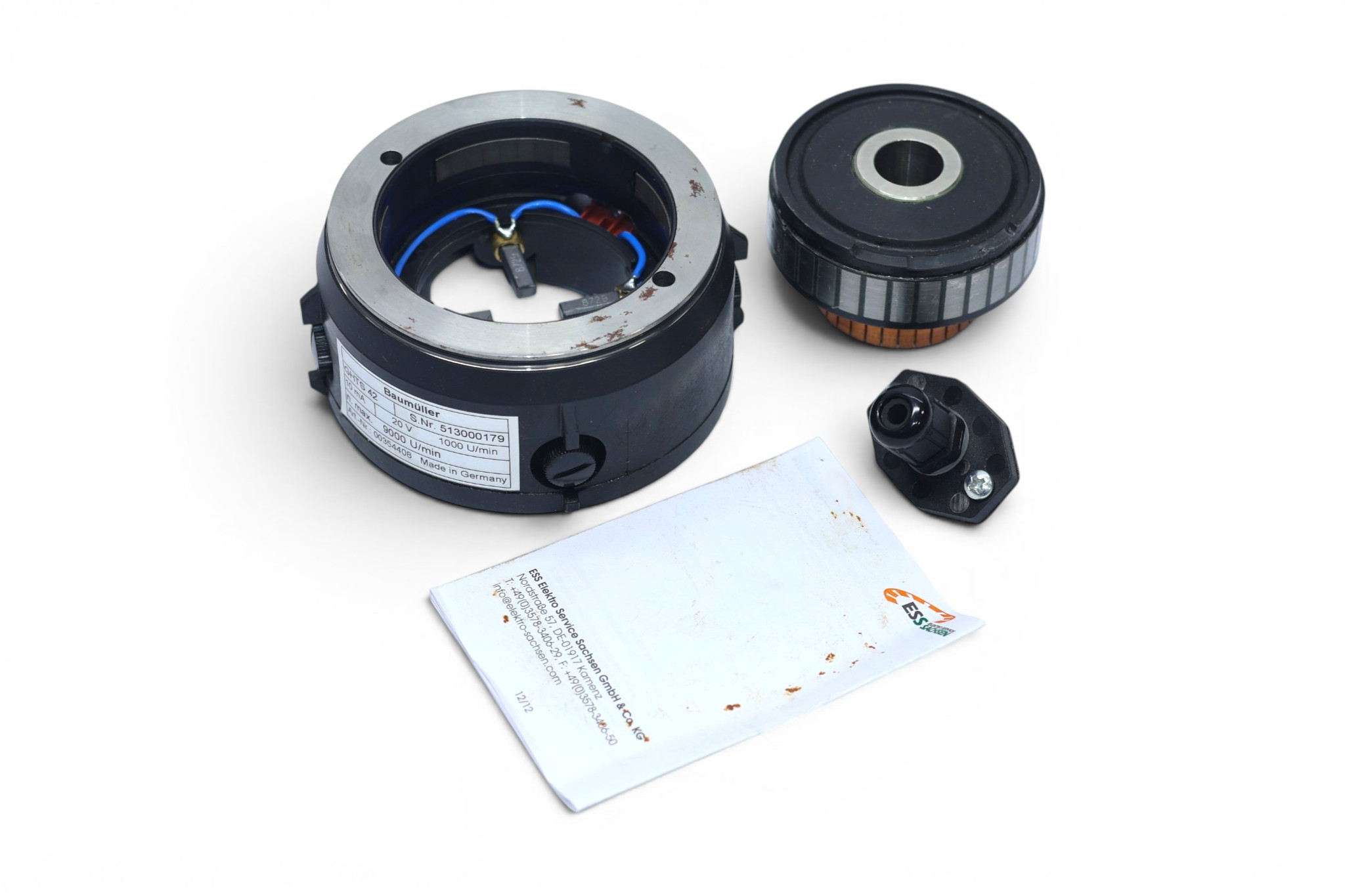 BAUMULLER GHTS 42 TACHOGENERATOR 00354408