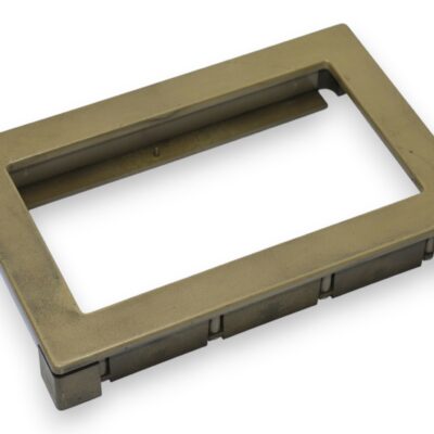 SIEMENS 6ES5982-3UA11 MOUNTING FRAME FOR OP 393 PANEL