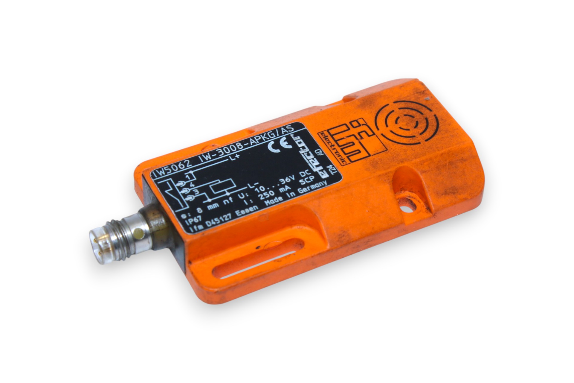 IFM IW5062 Inductive Sensor "IW-3008-APKG/AS " - Image 4