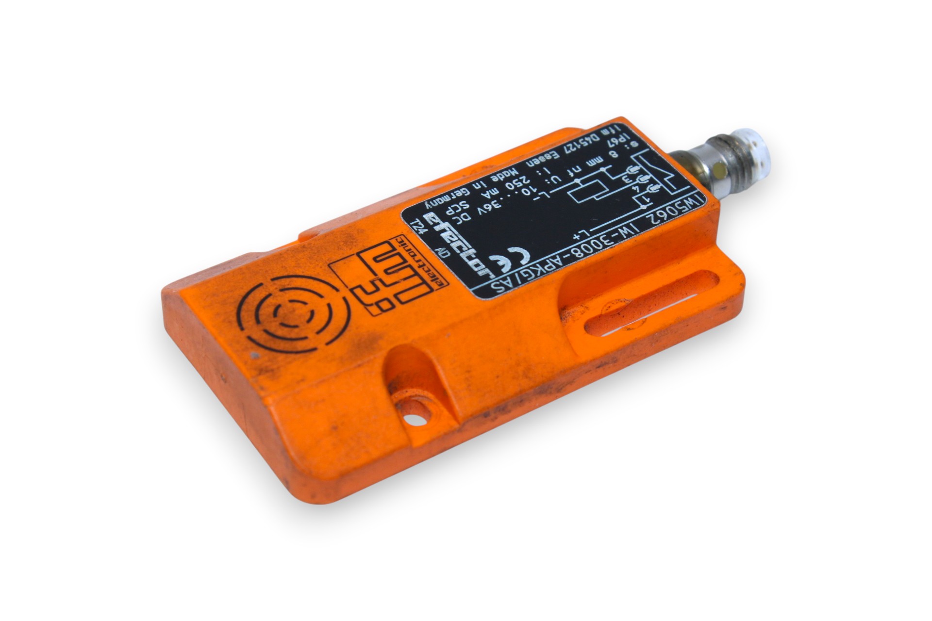 IFM IW5062 Inductive Sensor "IW-3008-APKG/AS "