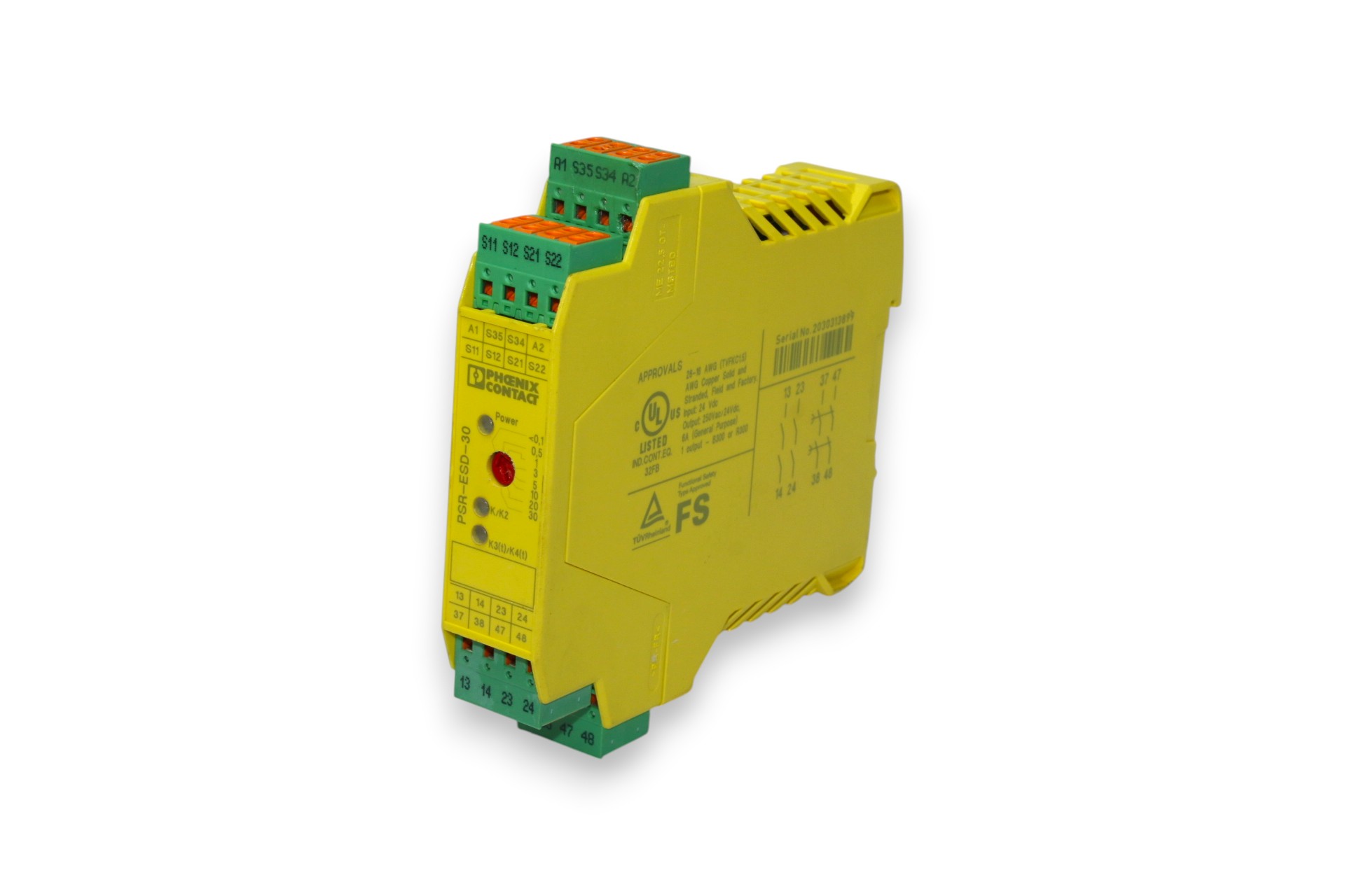 PHOENIX CONTACT PSR-SPP- 24DC/ESD/4X1/30 Safety relays 2981813