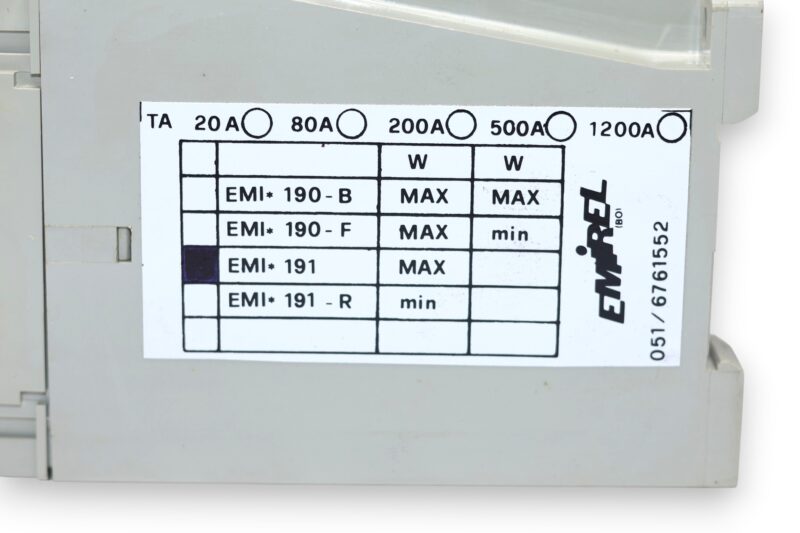 EMIREL EMI 191 RELAY MODULE - JA Jordan Anwar EST.