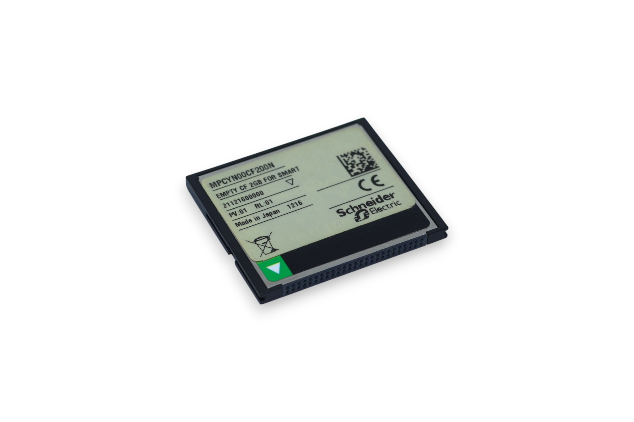 SCHNEIDER MPCYN00CF200N FLASH MEMORY CARD