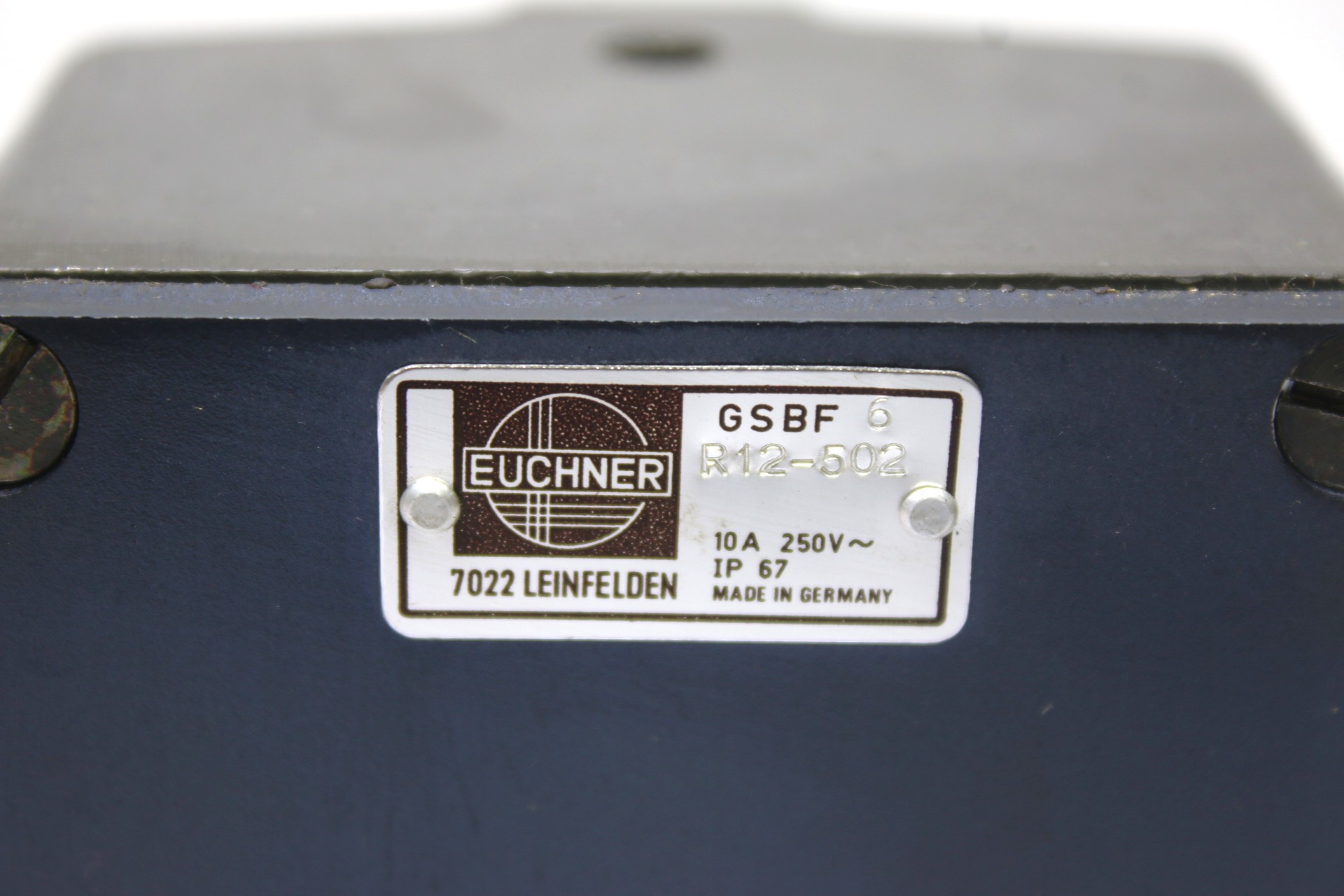 EUCHNER GSBF 6 R12-502 LIMIT SWITCH - Image 2