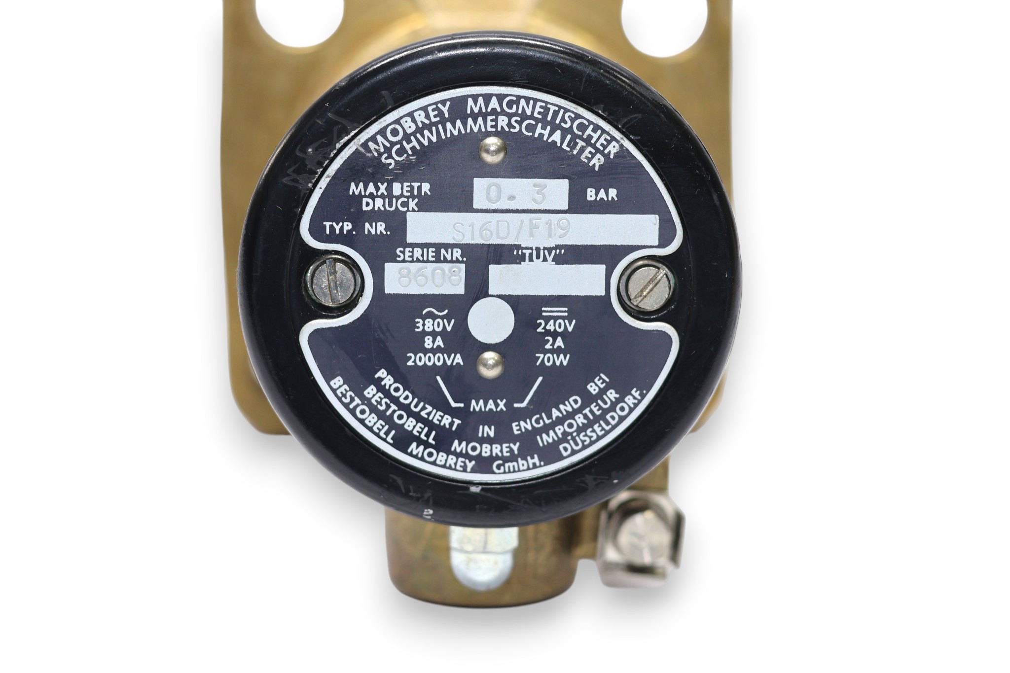 MOBREY S16D/F19 FLOAT SWITCH - Image 2