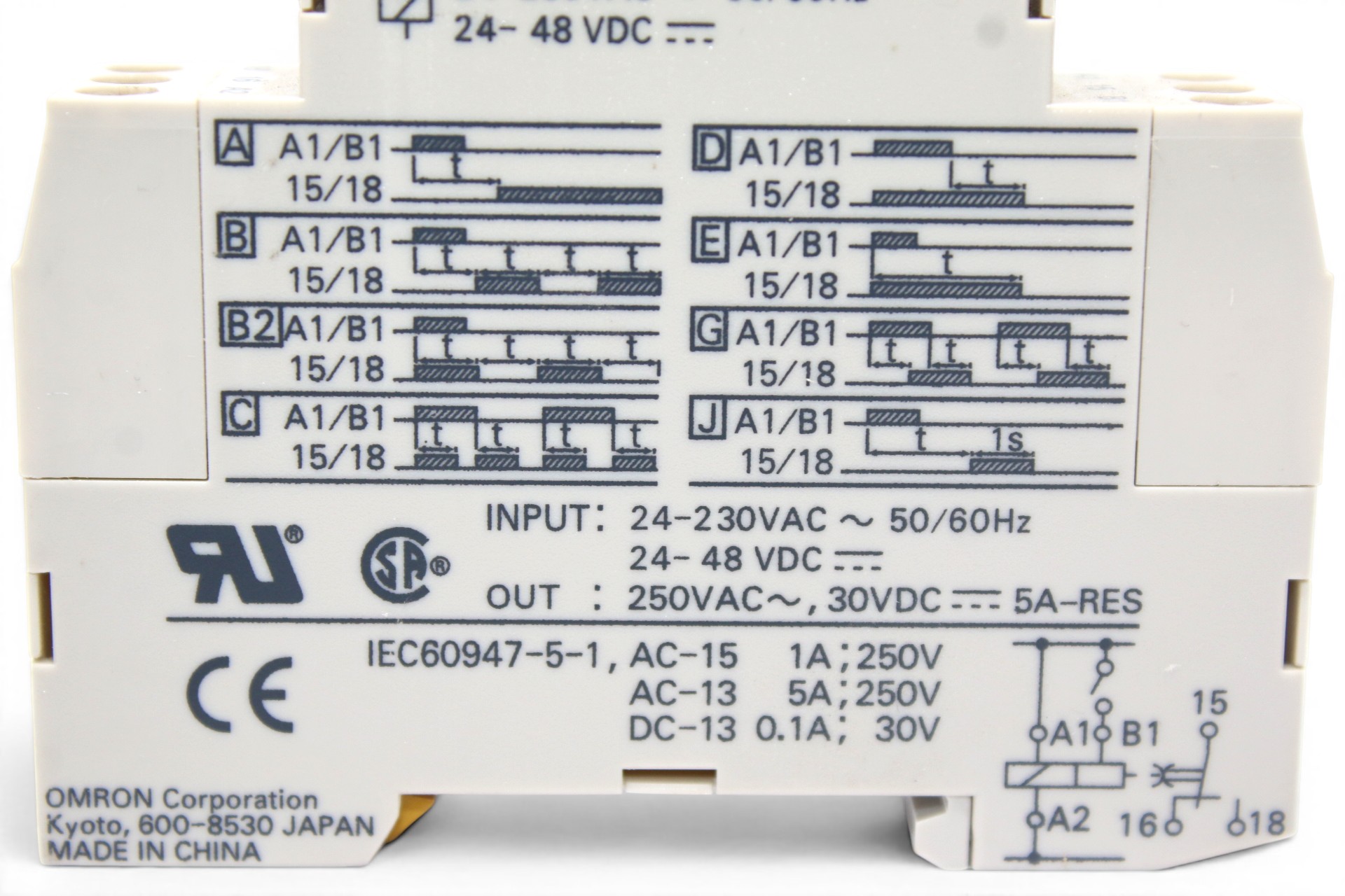 OMRON H3DS-ML SOLID-STATE TIMER
