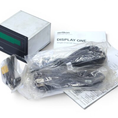 LEYBOLD 230001 SINGLE-CHANNEL VACUUM GAUGE CONTROLLER DISPLAY ONE