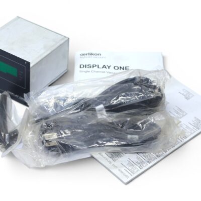 LEYBOLD 230001 SINGLE-CHANNEL VACUUM GAUGE CONTROLLER DISPLAY ONE