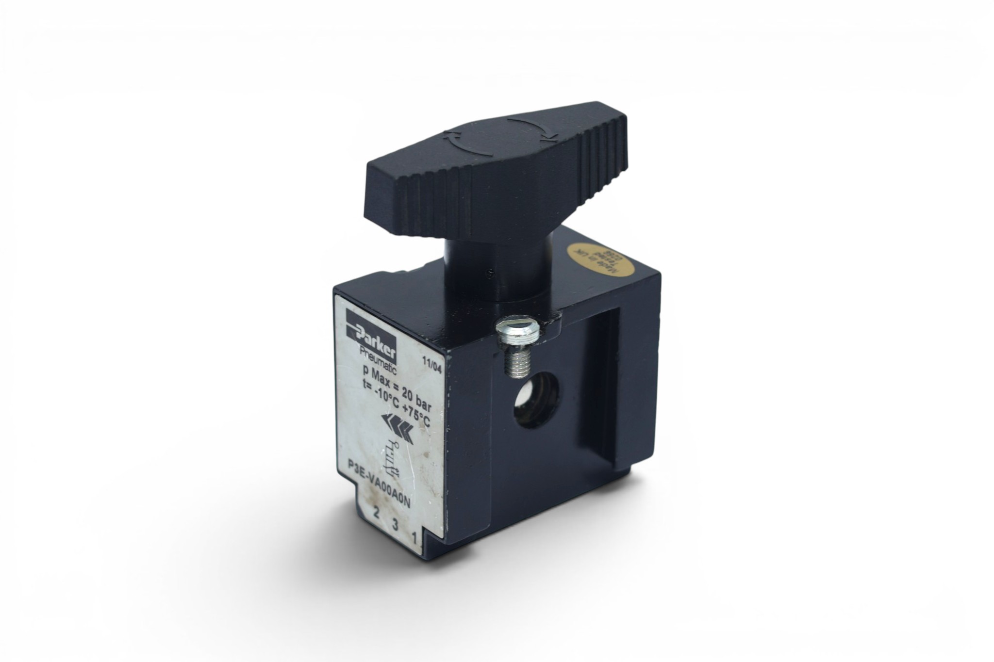 PARKER P3E-VA00A0N BALL VALVE - Image 4