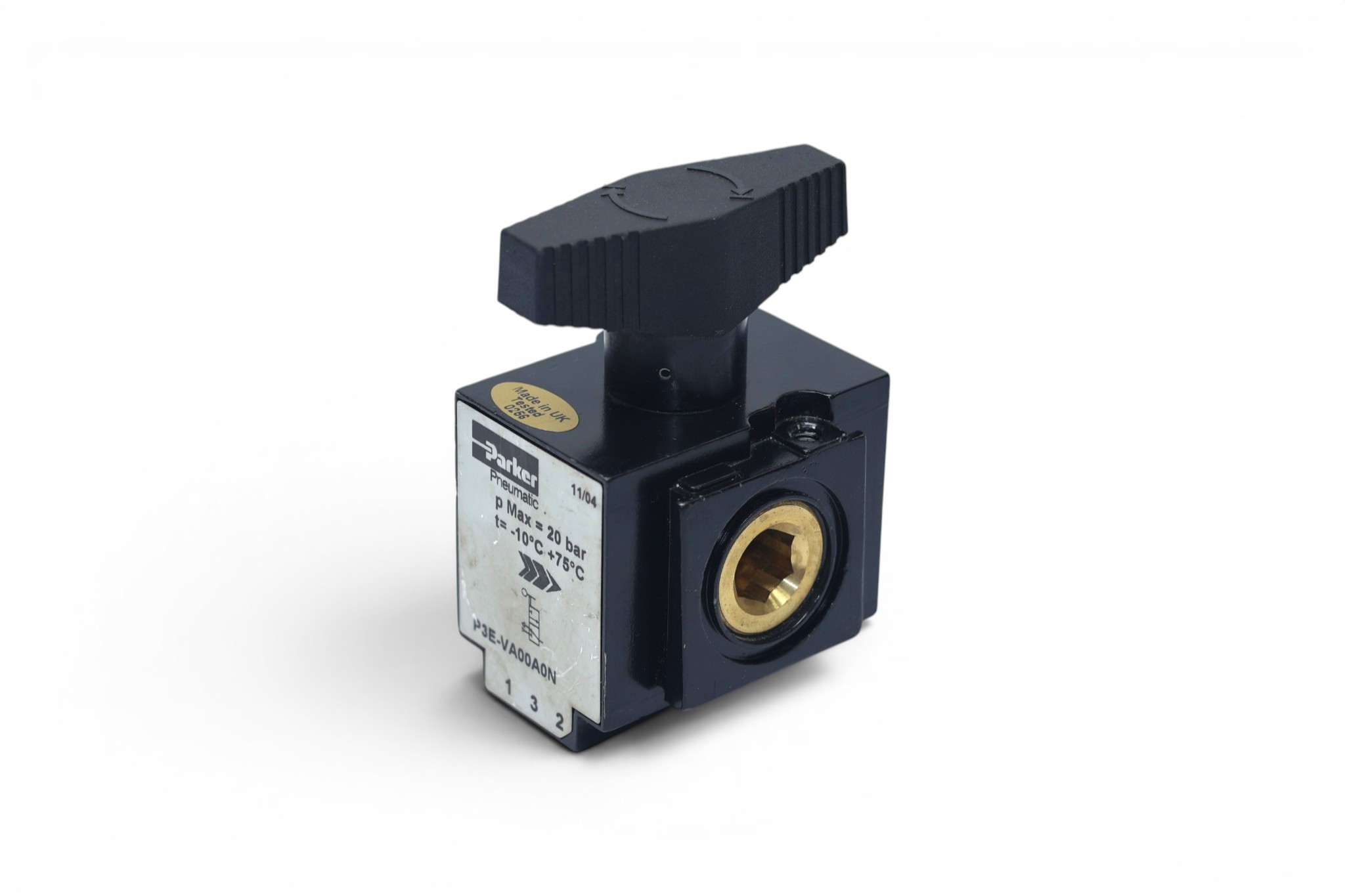 PARKER P3E-VA00A0N BALL VALVE