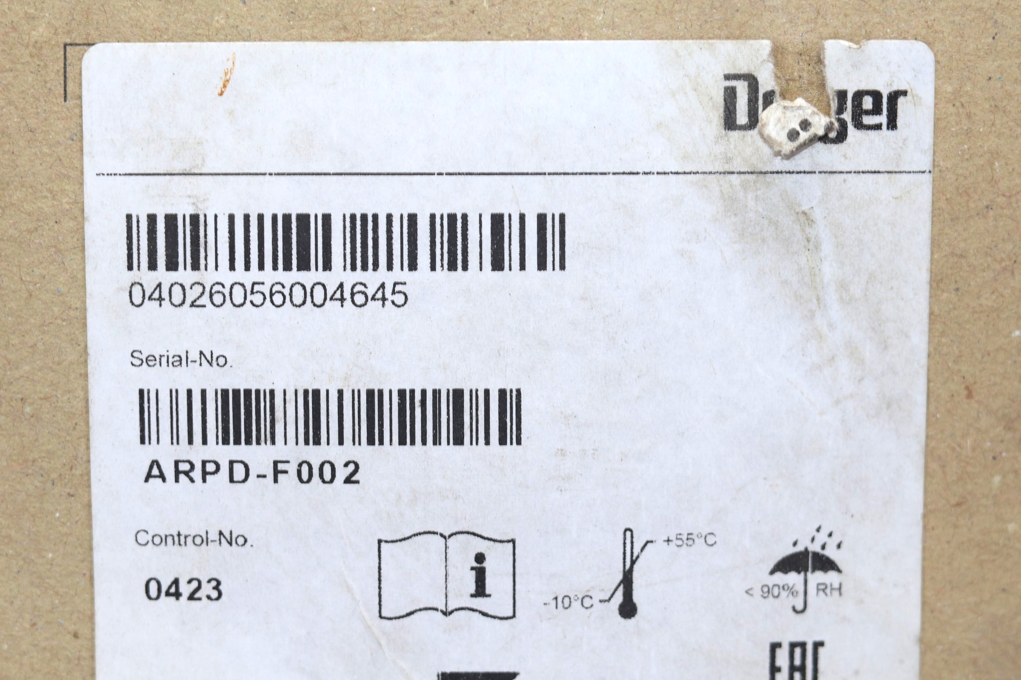 DRAGER ARPD-F002 COMBINATION FILTER 1140 - Image 2