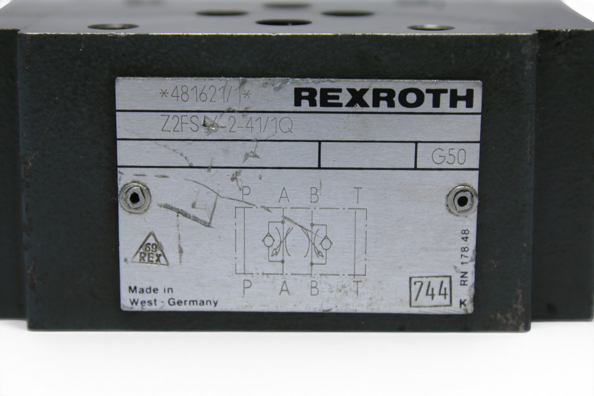 REXROTH Z2FS6-2-41/1Q THROTTLE CHECK VALVE R900481621 - Image 2