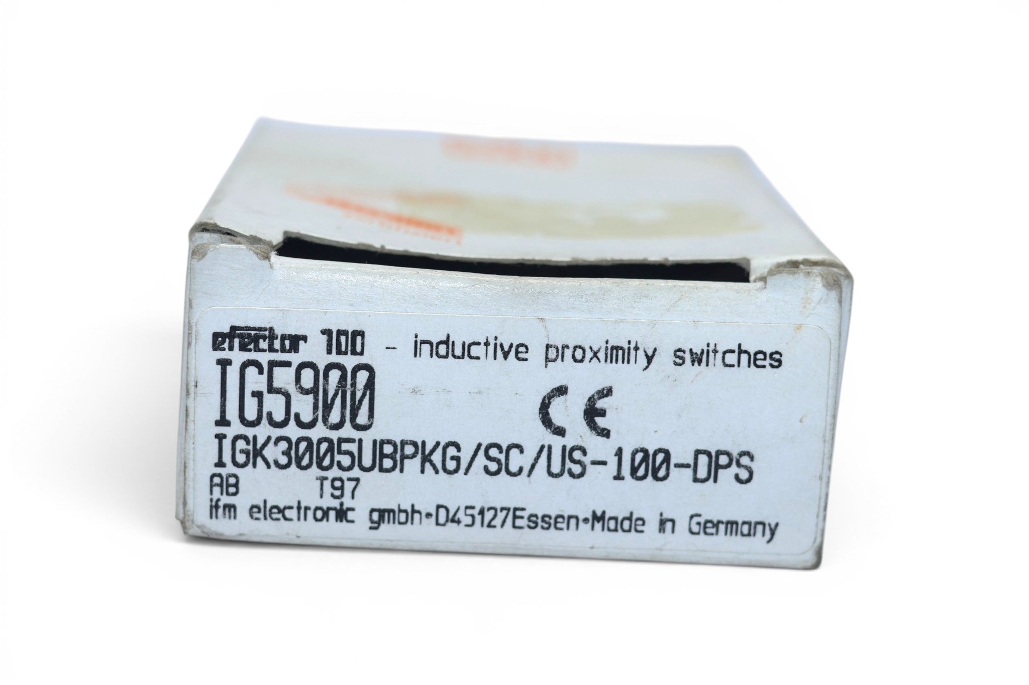 IFM IG5900 INDUCTIVE SENSOR IGK3005UBPKG/SC/US-104-DPS - Image 2