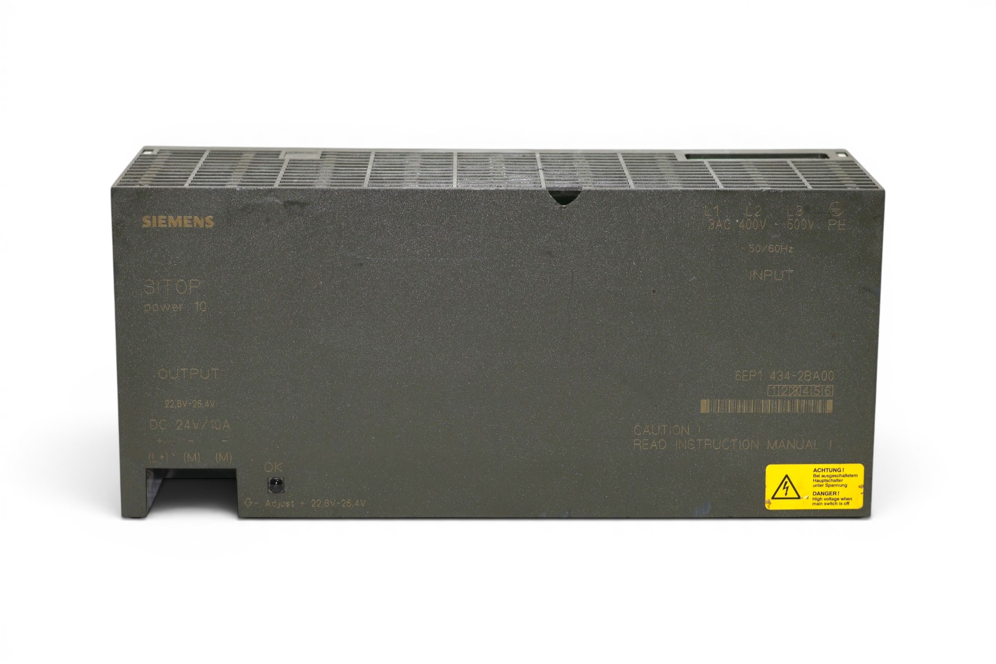 SIEMENS 6EP1434-2BA00 POWER SUPPLY (10A) - Image 4