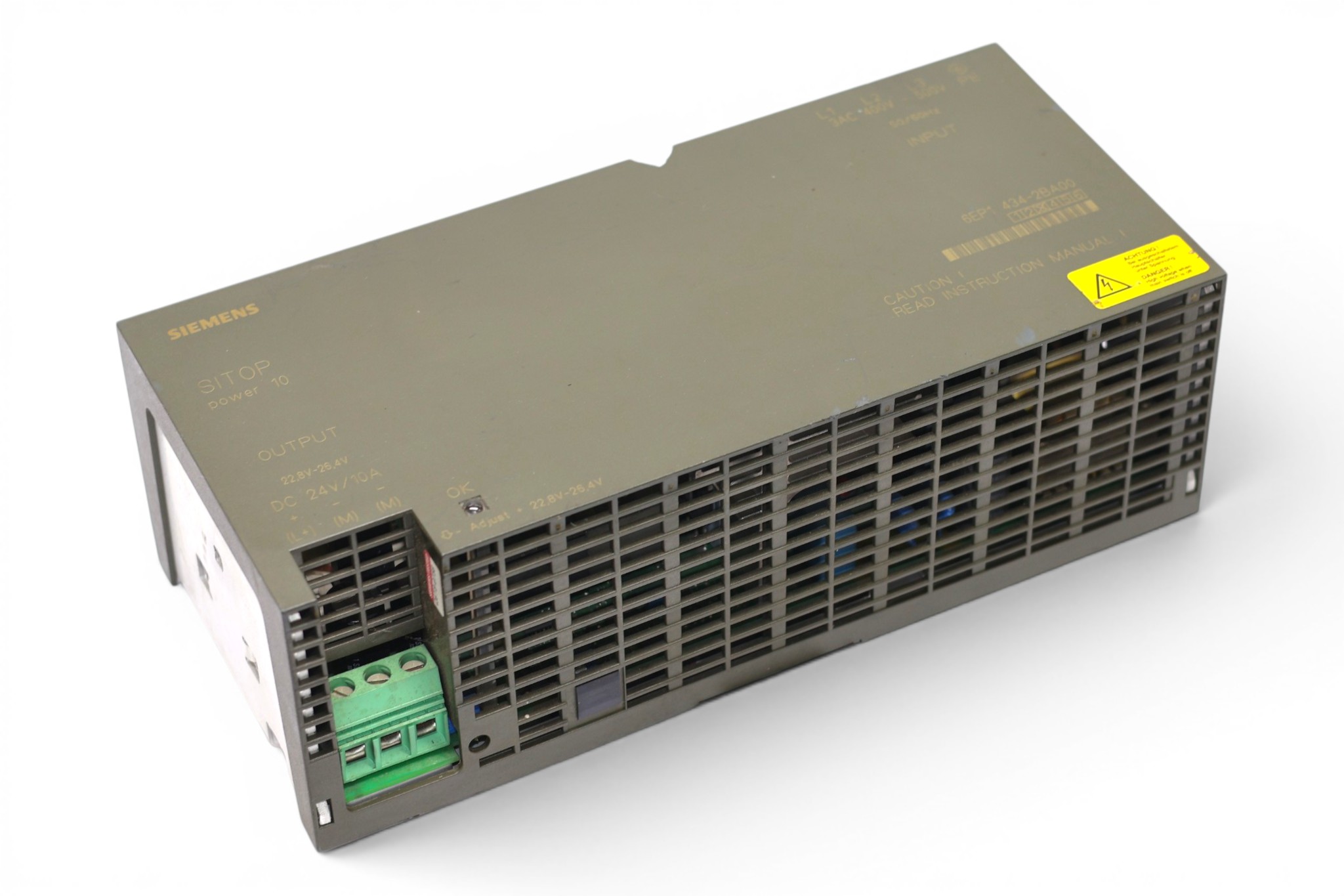 SIEMENS 6EP1434-2BA00 POWER SUPPLY (10A)