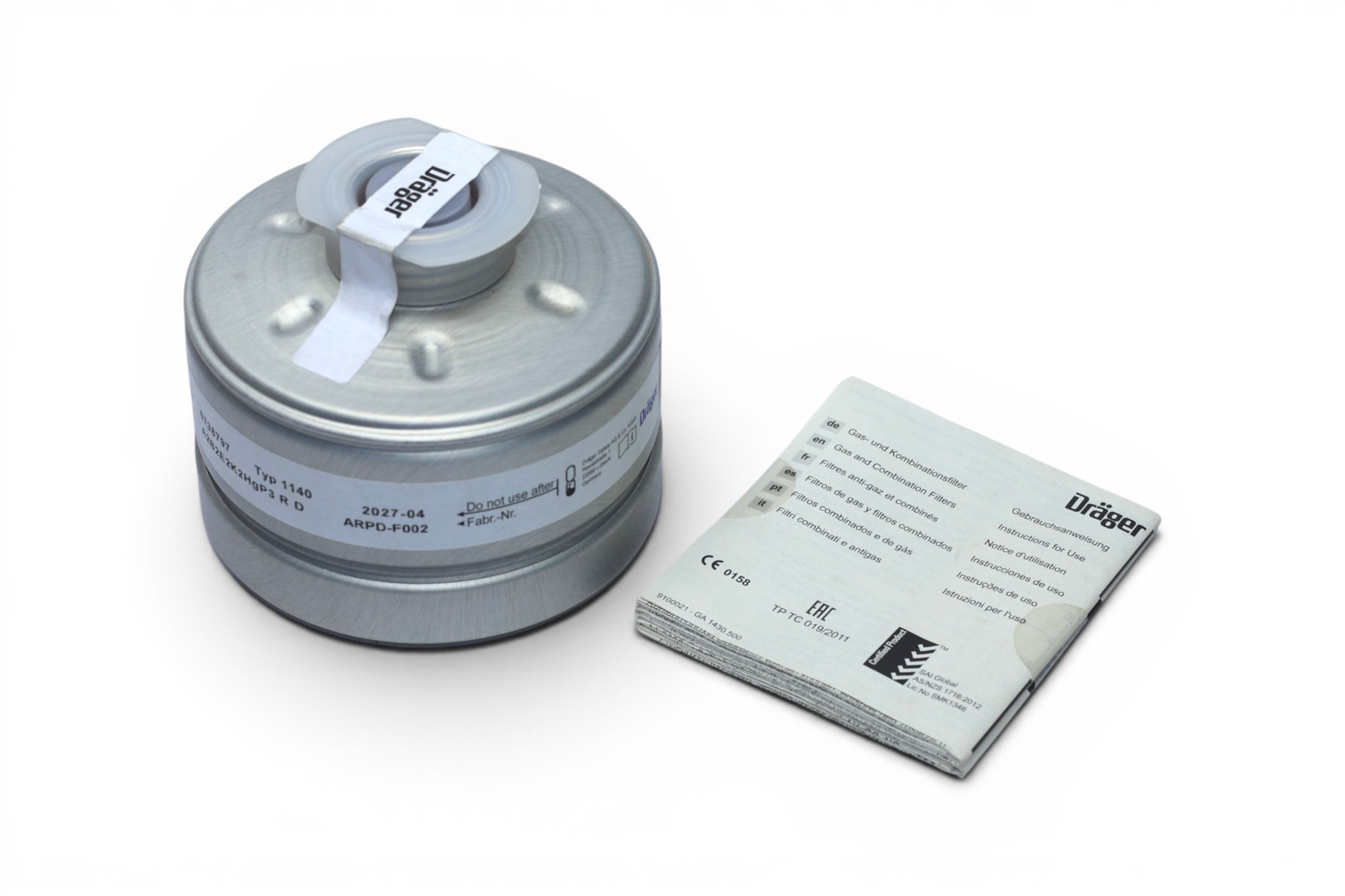 DRAGER ARPD-F002 COMBINATION FILTER 1140