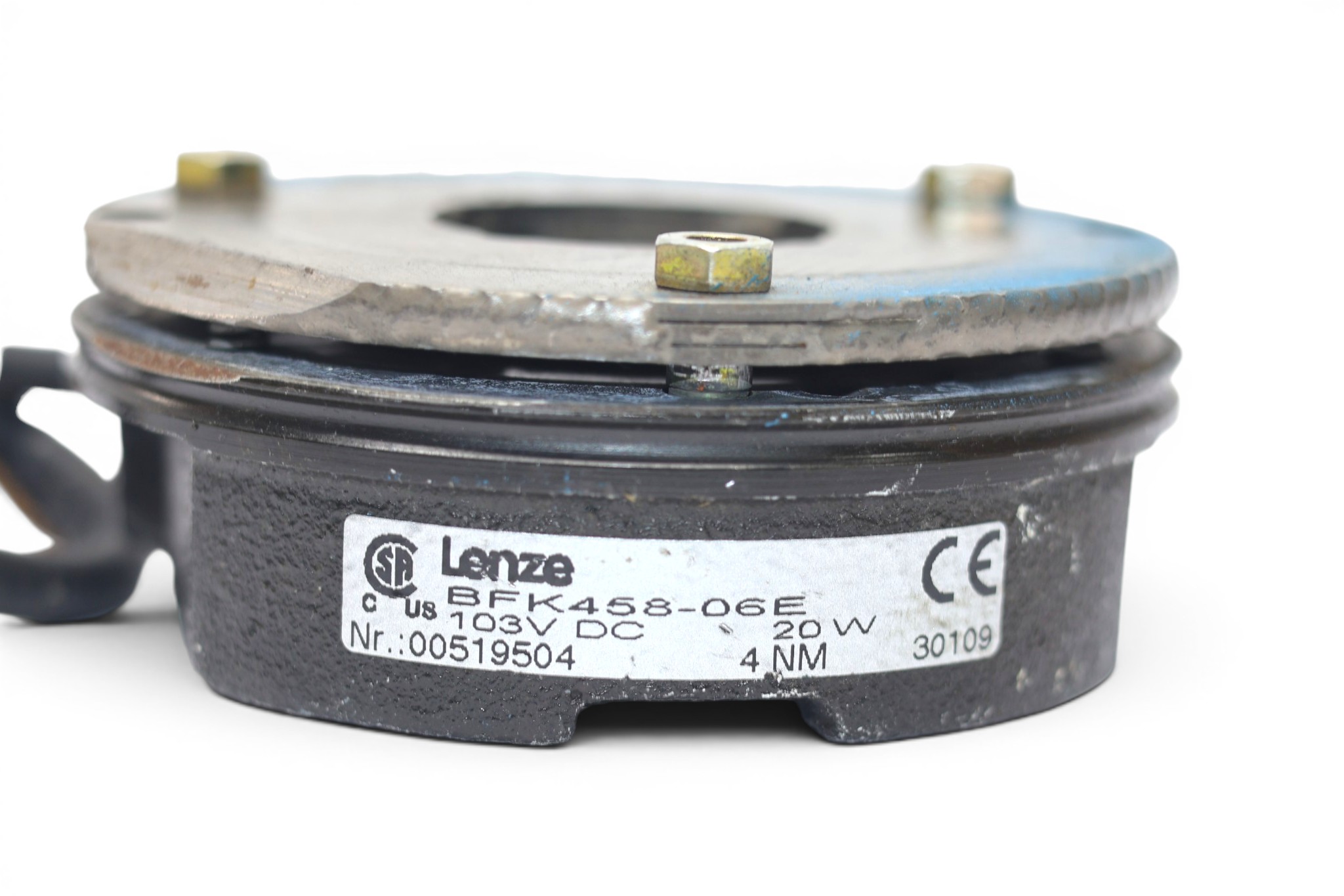 LENZE BFK458-06E ELECTRIC BRAKE 00519504 - Image 2