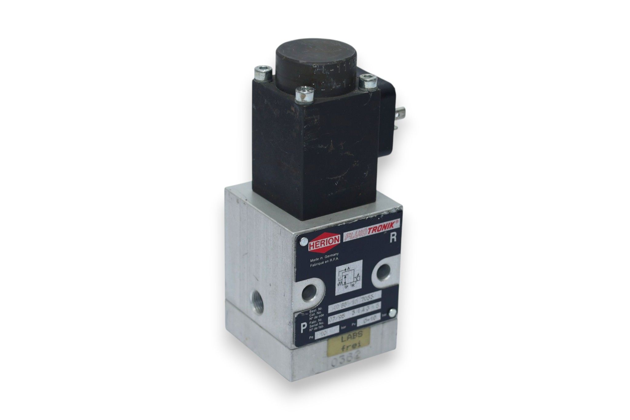 HERION 40 881 10 7053 PROPORTIONAL PRESSURE CONTROL VALVE - Image 4