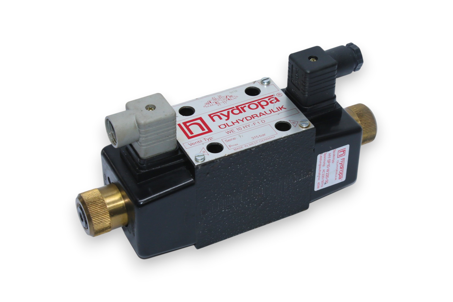 HYDROPA WE 10 HY-F1D DIRECTIONAL CONTROL VALVE