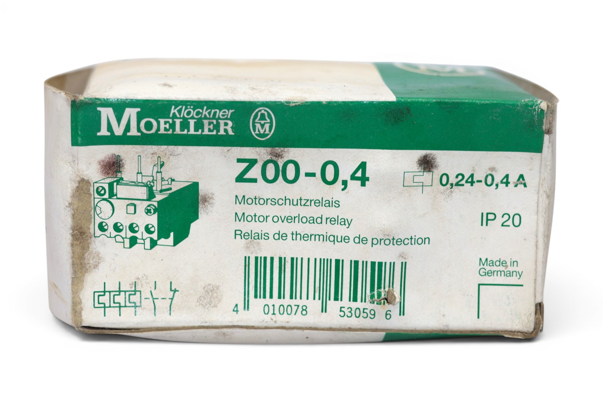 MOELLER Z00-0.4 OVERLOAD RELAY - Image 2