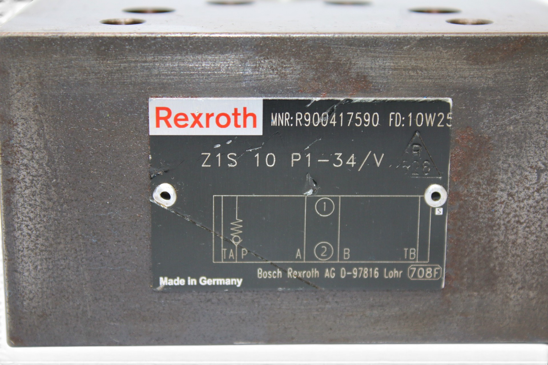 REXROTH R900417590 CHECK VALVE Z1S10 P1-34/V - Image 2