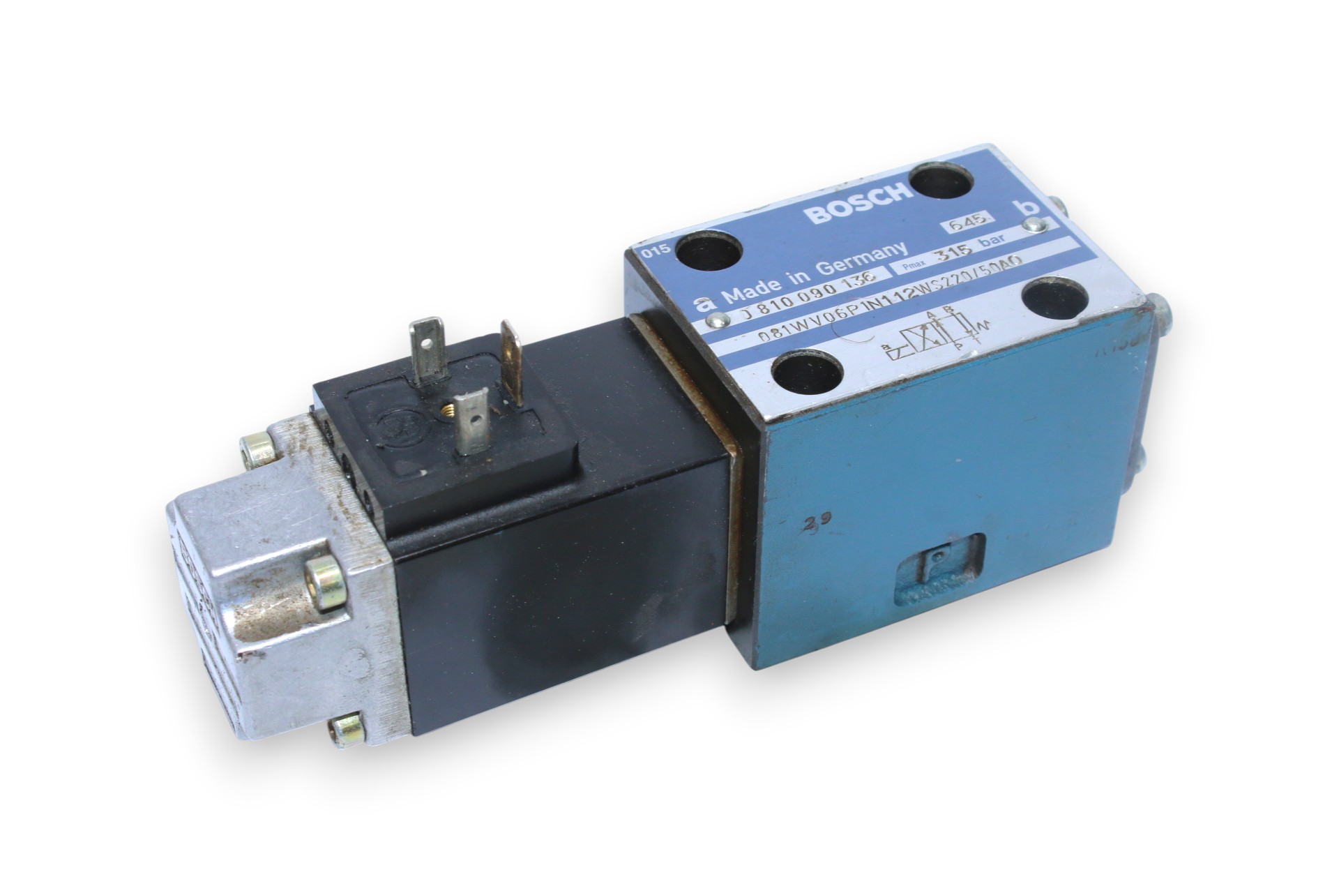 BOSCH 0 810 090 136 DIRECTIONAL CONTROL VALVE 081WV06P1N112WS220/50A0