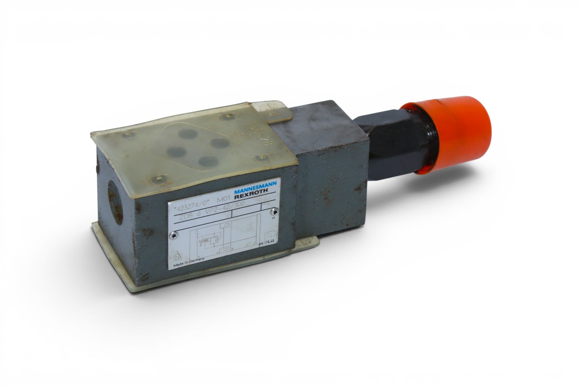 REXROTH ZDB6VP2-42/100 PRESSURE RELIEF VALVE R900423274